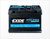 EXIDE（エキサイド）バッテリー
